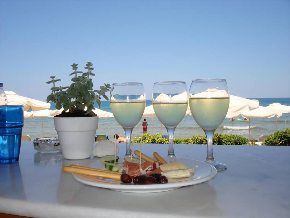 Talgo Suites Stalida Bagian luar foto